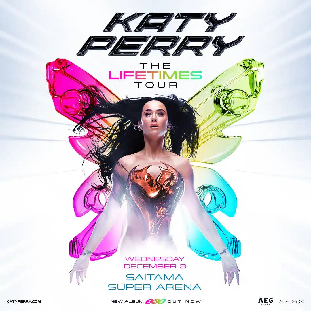 Katy Perry Japan Tour 2025 – Details & Tickets
