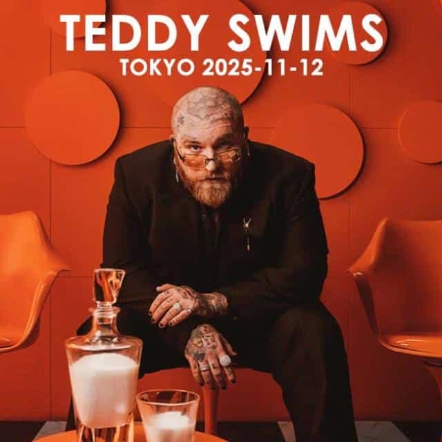 Teddy Swims Japan Tour 2025 – Details & Tickets