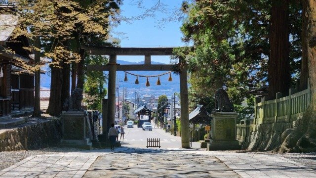 Ride around Suwa Shrine 2025