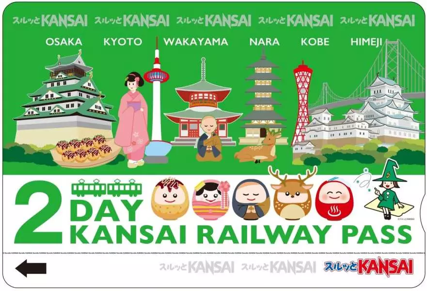 Kansai Railway Pass 2-Day & 3-Day Pass – Information & Experience Details