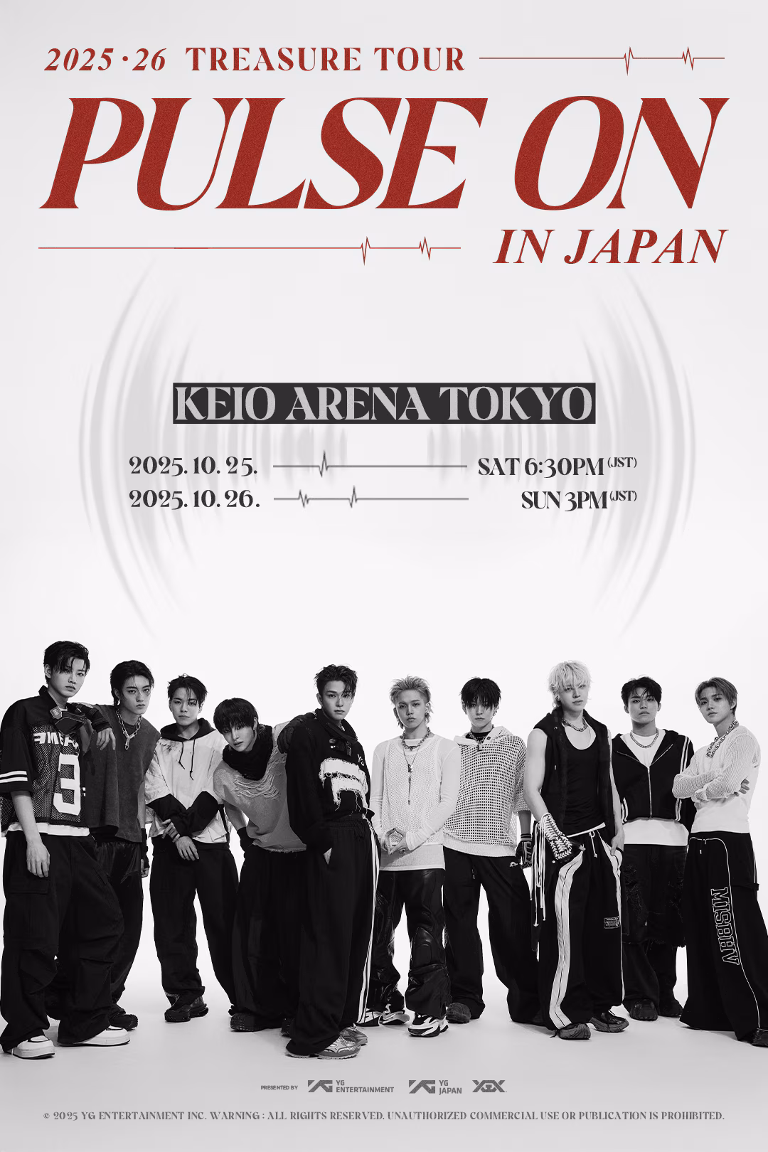 TREASURE TOUR [PULSE ON] Reseller Ticket