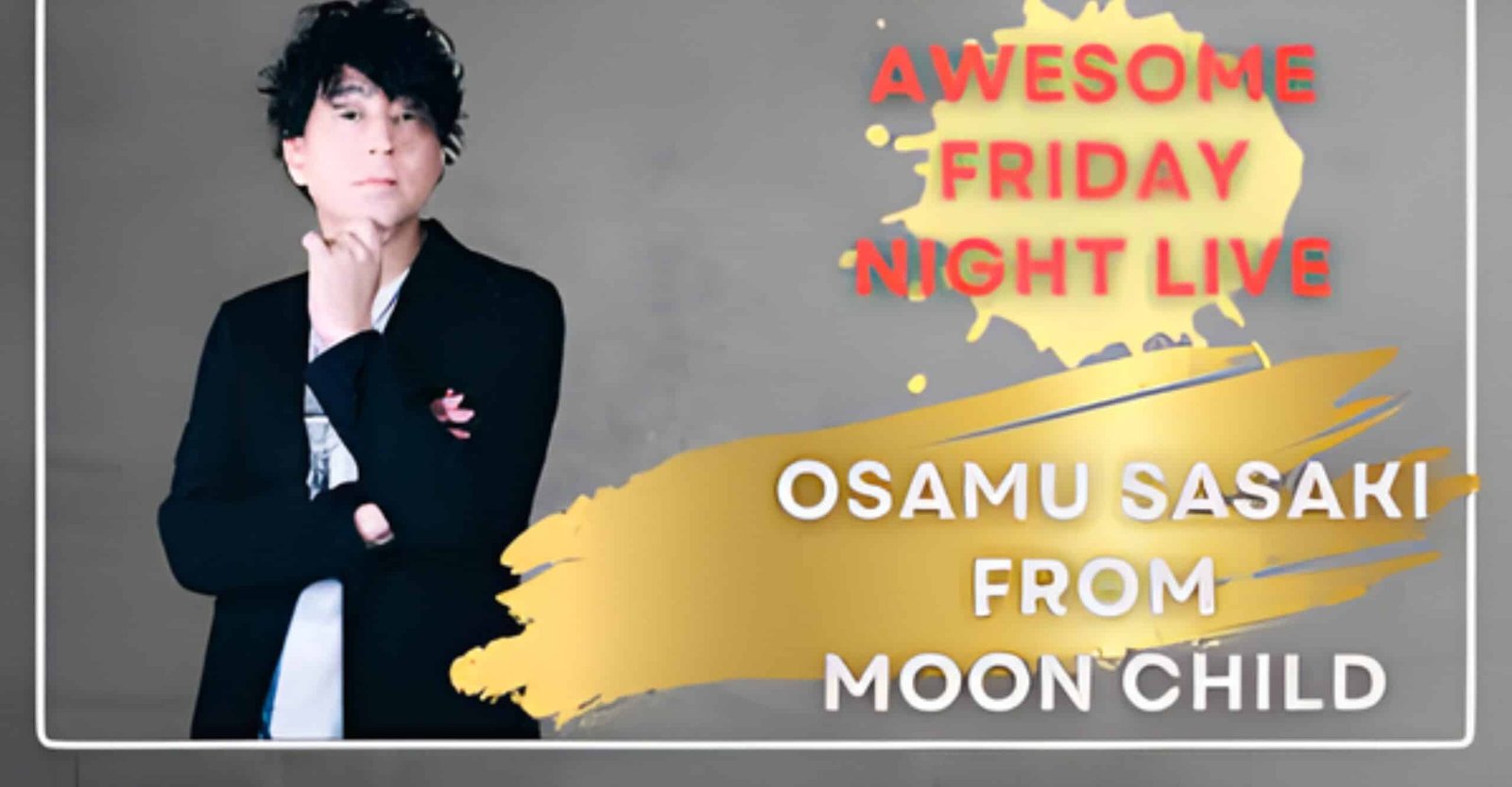 Osamu Sasaki Acoustic Live 2026 “First Horizon” Ticket