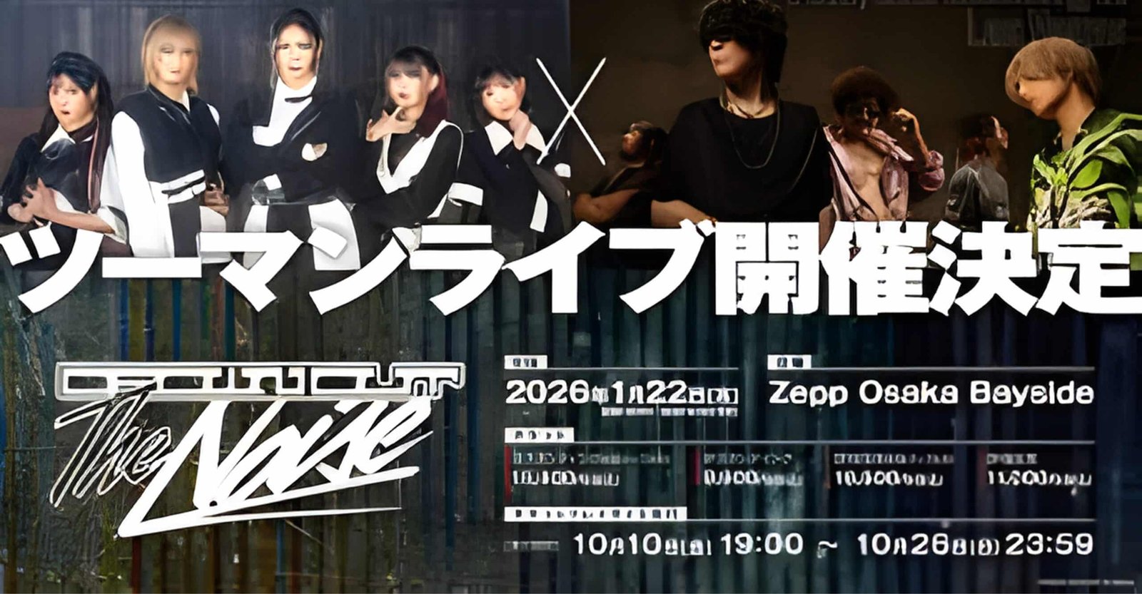 RAISE A SUILEN×Fear, and Loathing in Las Vegas “Drown Out the Noise” Ticket
