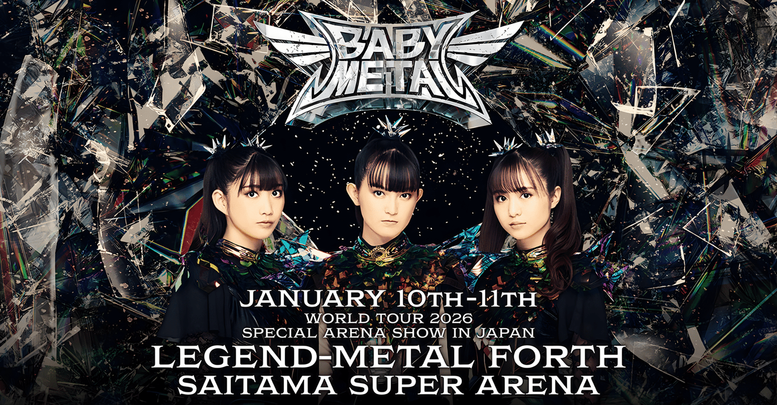 BABYMETAL Japan Tour LEGEND – METAL FORTH 2026 Ticket