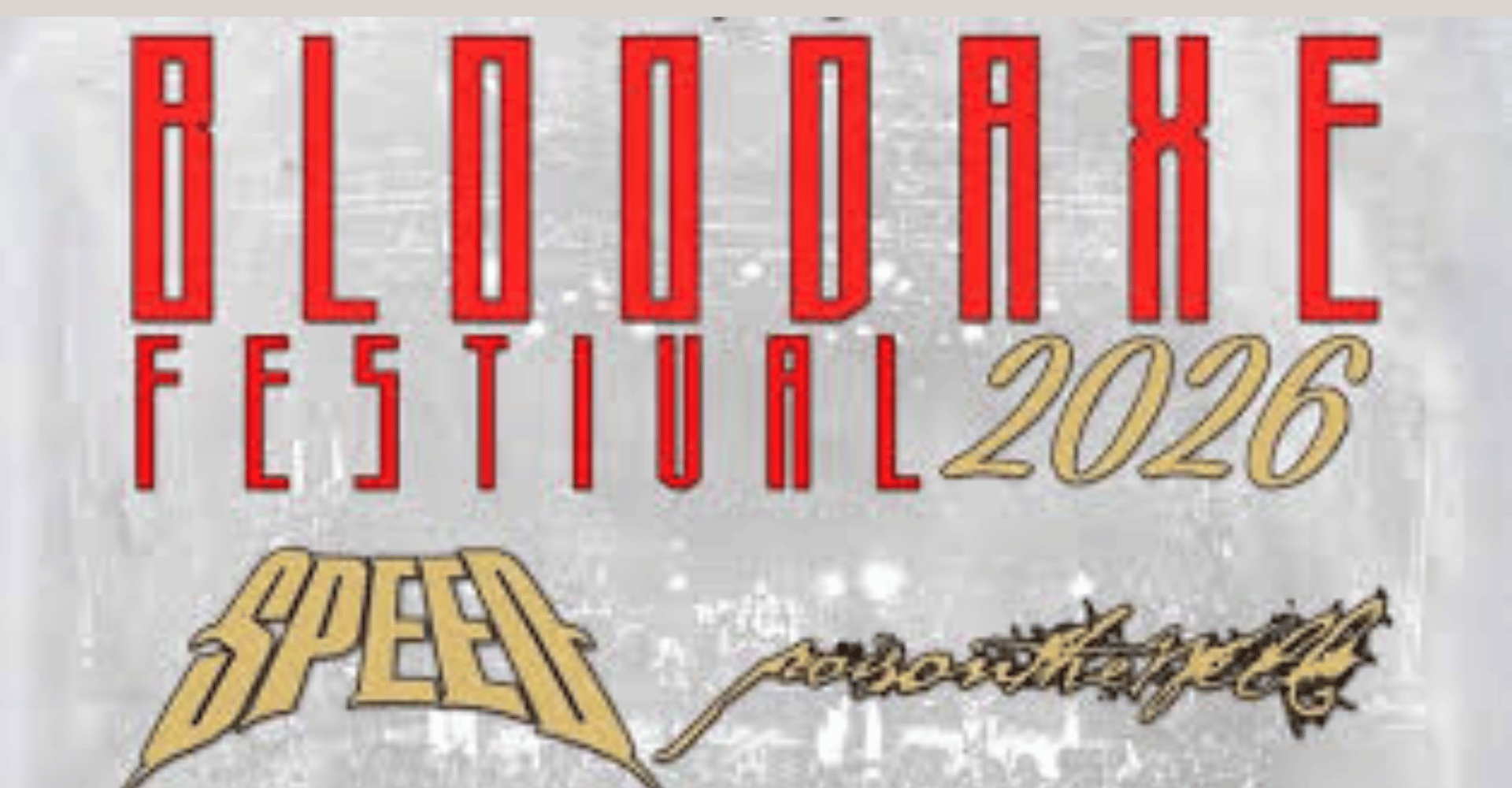 BLOODAXE FESTIVAL SPRING 2026 | Kawasaki Club Citta Concert Ticket