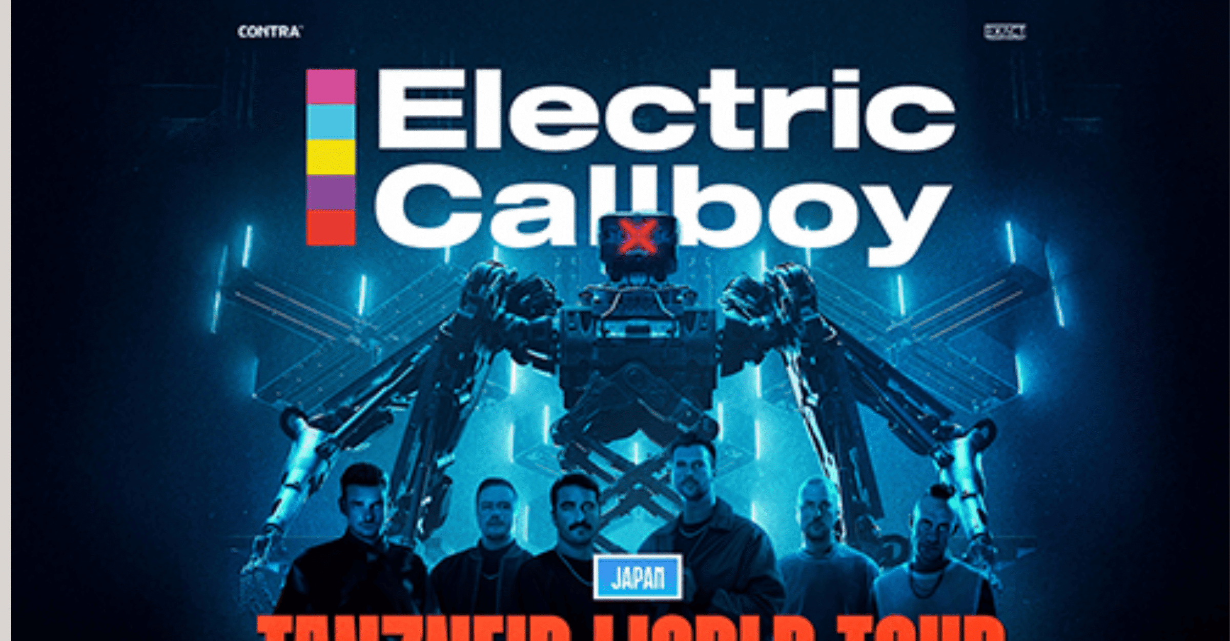 ELECTRIC CALLBOY Japan Tour 2026 | Tokyo Garden Theater Concert Ticket