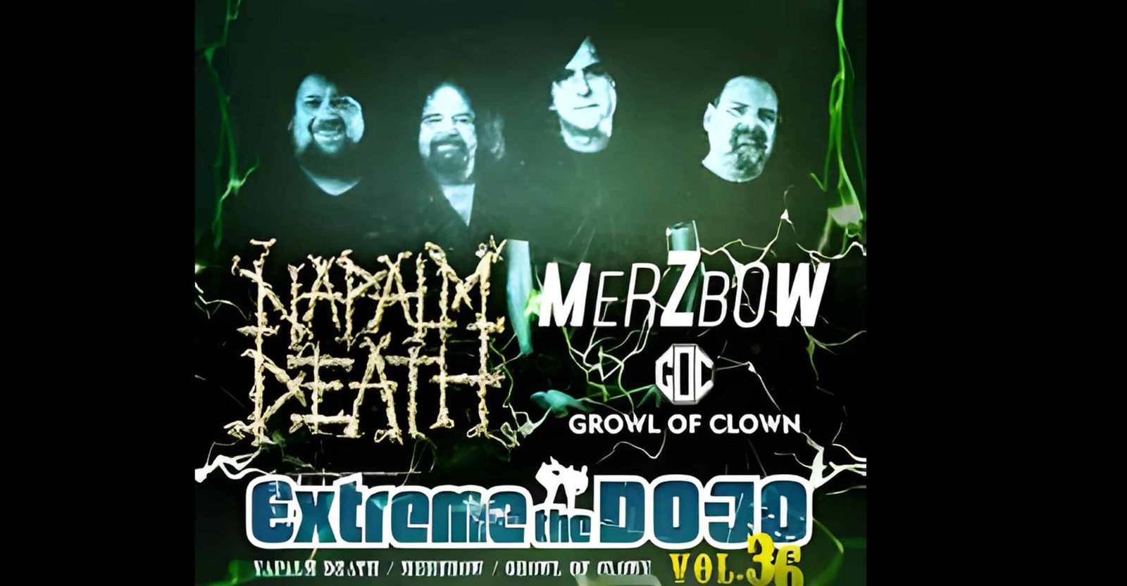 The Dojo Vol.36 | Napalm Death & Merzbow Japan Ticket