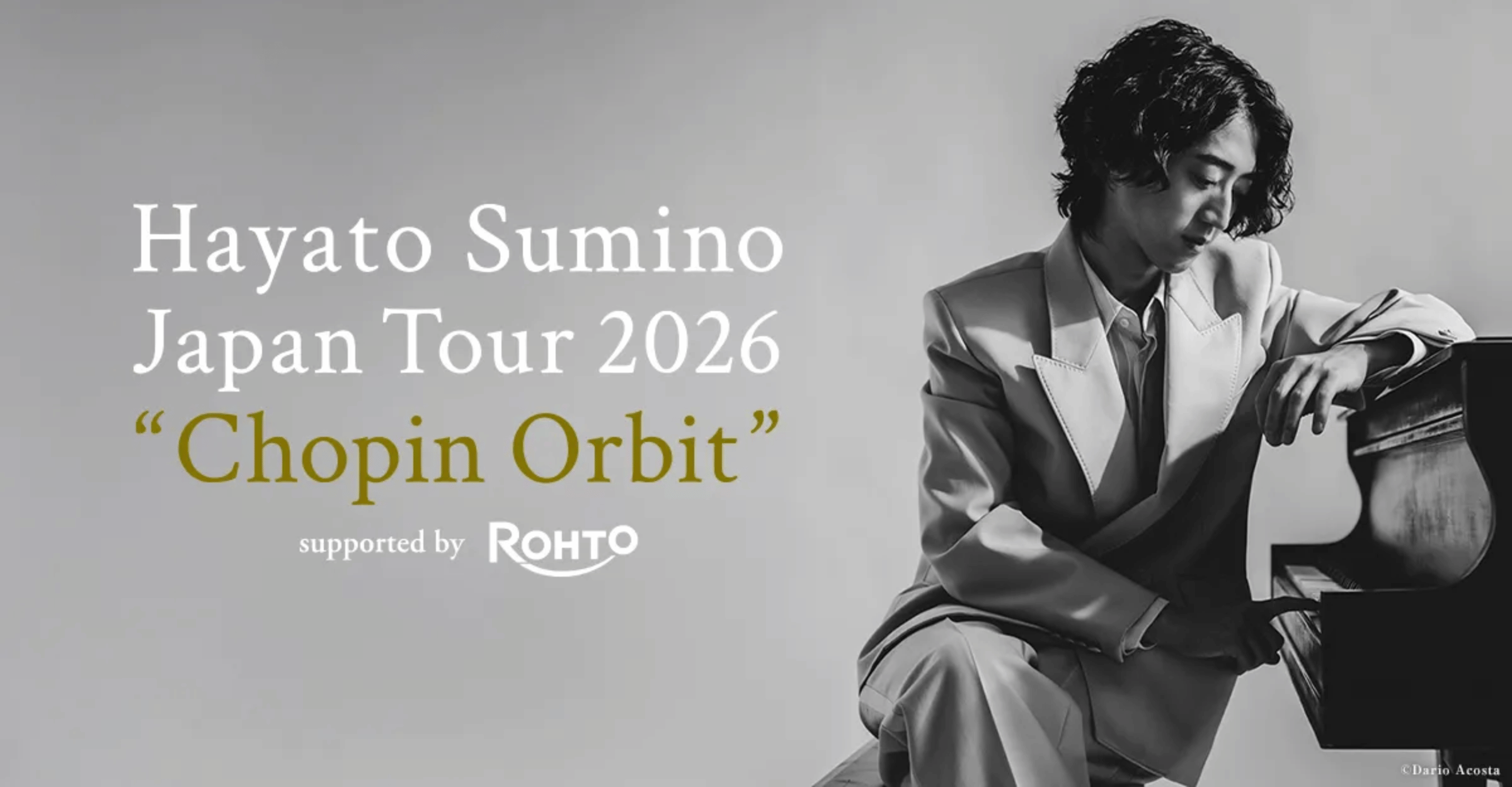 Hayato Kadono National Tour 2026 “Chopin Orbit” Reseller Ticket