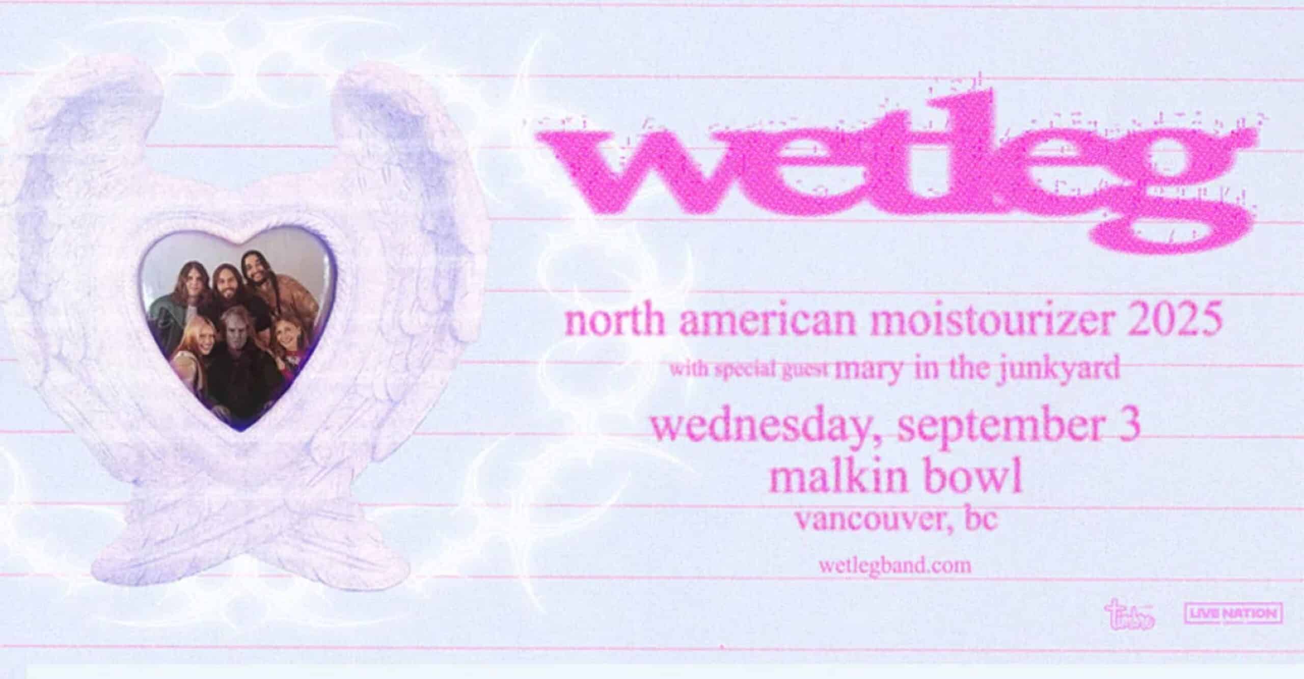Wet Leg Japan Moistourizer 2026 Tour Tokyo Osaka Nagoya Ticket