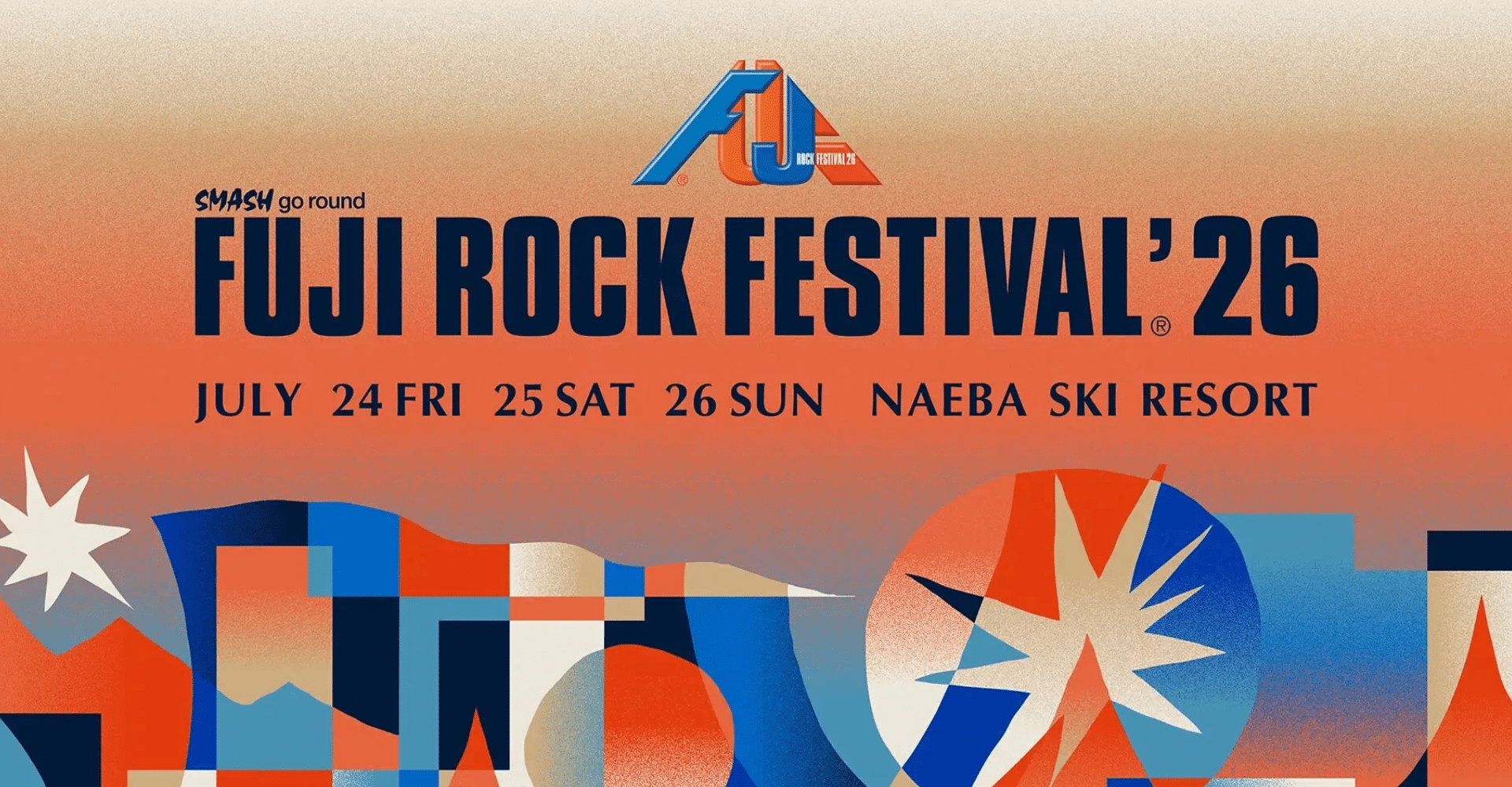 FUJI ROCK FESTIVAL ’26 Ticket Information