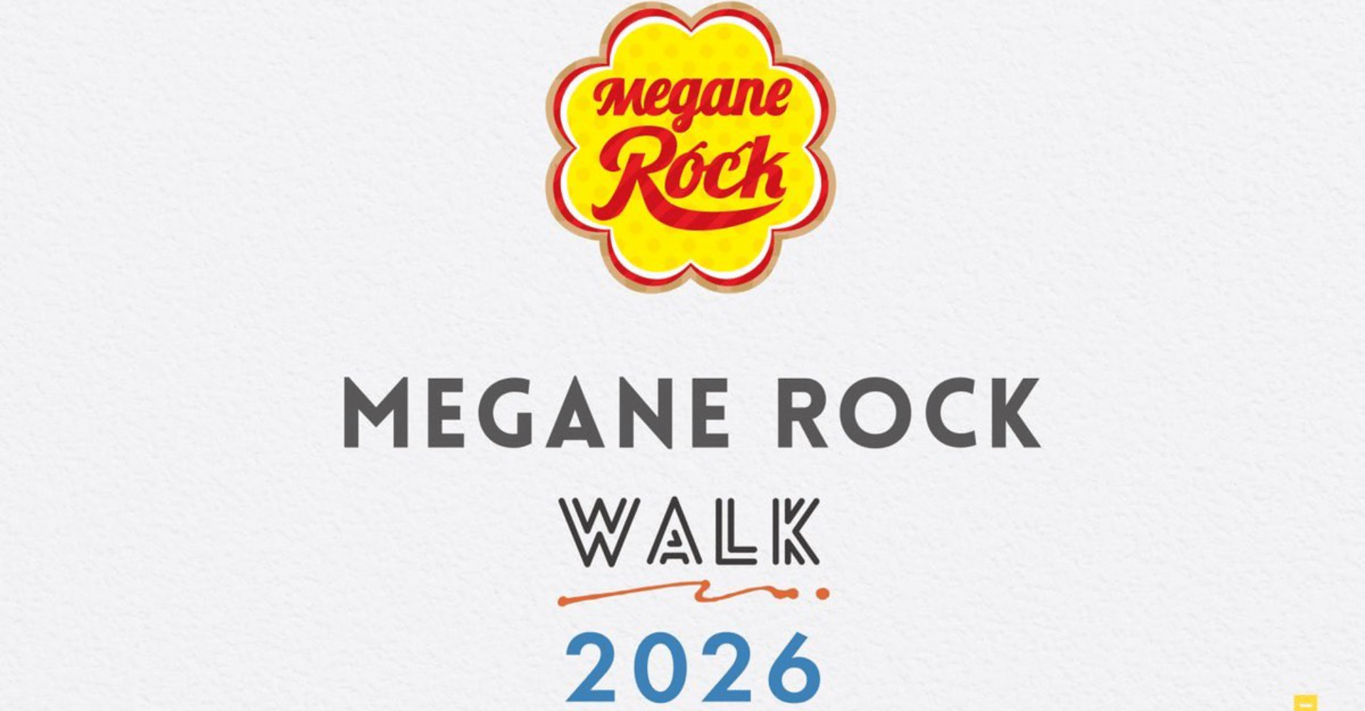 MEGANE ROCK Walk 2026 Ticket