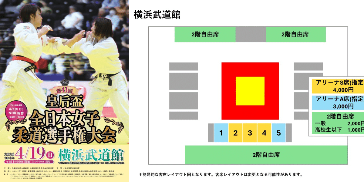 All Japan Women’s Judo Championships 2026 Japan Ticket