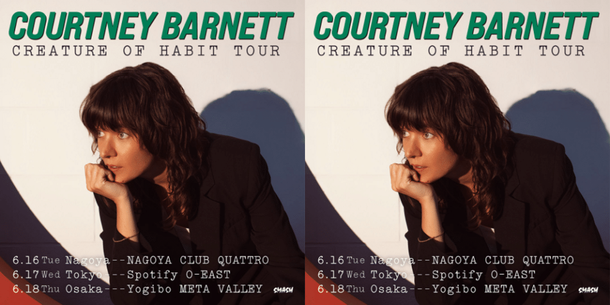 Courtney Barnett “Creature of Habit Tour 2026” Japan Ticket