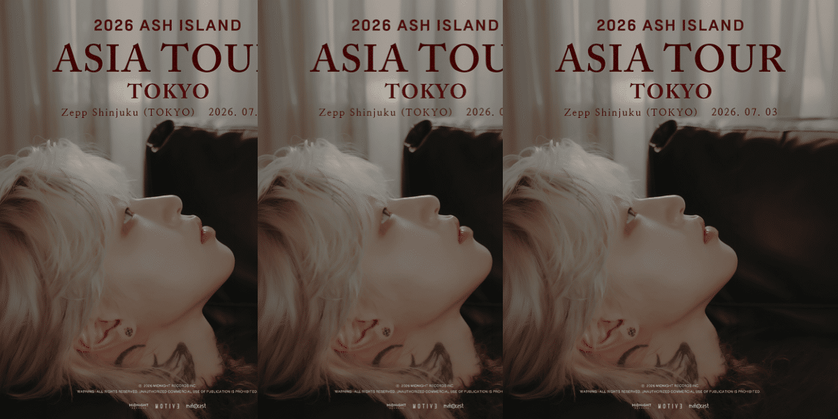 ASH ISLAND ASIA TOUR 2026 Japan Ticket